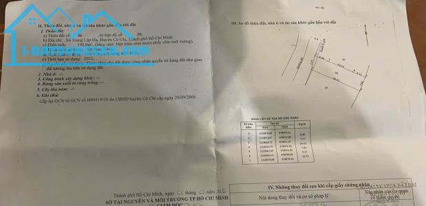 Cần tiền bán lại cái kho 190,9m2, Xã Trung Lập Hạ, SHR, Giá 850 Triệu.