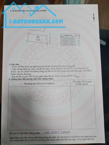 Chủ nhờ bán đất 115m2, mt7m, lô góc 3.2 tỷ, Thanh Trí, Sóc Sơn. Ô tô