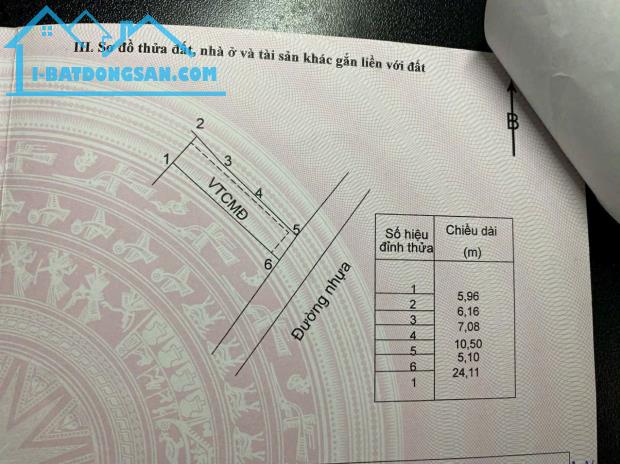 Bán đất Xã Phước Hải ,Bà Rịa - Vũng Tàu gần Biển Phước Hải giá chỉ 900Tr