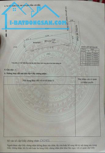 ĐẤT ĐÔNG HÒA DĨ AN NGAY LÀNG ĐẠI HỌC - 74M2 SHR - 3,2 TỶ