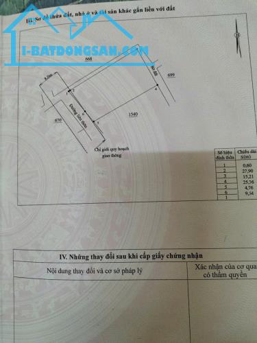 Bán đất Diên Phú thôn 2 đường thông ra Hương Lộ 45 - ngang 14m tách được 2 lô