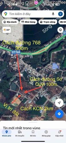 Bán đất 110m2 gần chợ Sở Quýt (Trảng Dài new),SHR đường 2 ô tô, giá cực rẻ