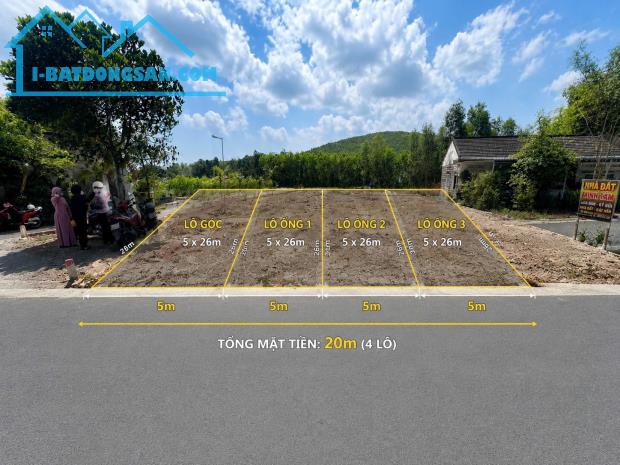 Bán nhanh 4 lô đất mặt tiền đường nhựa kinh doanh 10m5 - đất nền Đà Nẵng giá rẻ chỉ từ 1ty