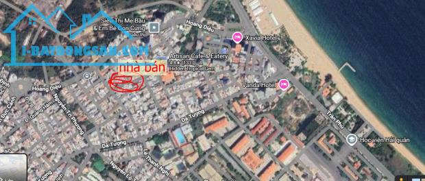 Hiếm : Bán đất tặng nhà cấp 4 diện tích 69m hẻm oto đường Hoàng Diệu, cách biển chỉ 600m