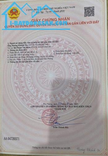 Bán đất Tú Sơn - Kiến Thụy - Hải Phòng