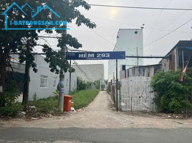 Bán đất thổ cư hẻm 293 Quang Trung