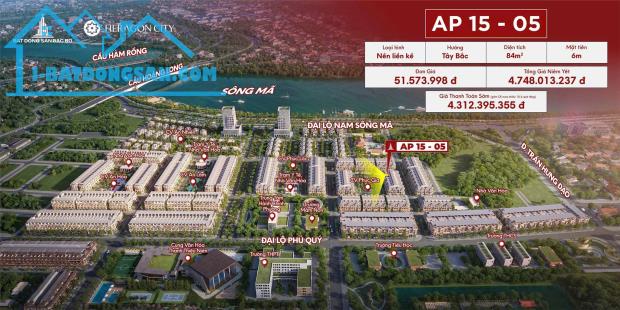 HERAGON CITY – NAM NGẠN. GIÁ ĐỢT 1. ĐẤT NỀN RA SỔ. KHÔNG CẦN XÂY.