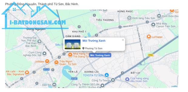 🏡 CẦN BÁN CĂN HỘ TÒA 2- 70m2 - CHUNG CƯ MÔI TRƯỜNG XANH (TỪ SƠN, BẮC NINH) 1.X tỷ