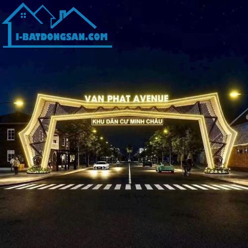 CHÍNH CHỦ BÁN NỀN FULL THỔ CƯ MẶT TIỀN QL1A – KDC MINH CHÂU – CHỈ TỪ 1 TỶ 130 TRIỆU