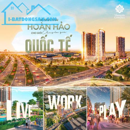 Bán Căn 2PN Hướng Đông Nam 60m2 ! Dự Án Mangala Complex Song Khê Nội Hoàng Bắc Ninh