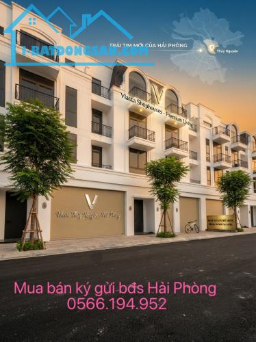 BÁN CĂN LK L10 B09 thủy nguyên hải phòng 5ty5xx DT 87m2 4 tầng LH 083.2865.116
