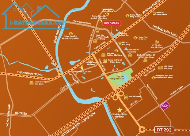Chỉ 49tr/m2, sở hữu ngay căn hộ chung cư cao cấp tại trung tâm Bắc Giang- Gold Park