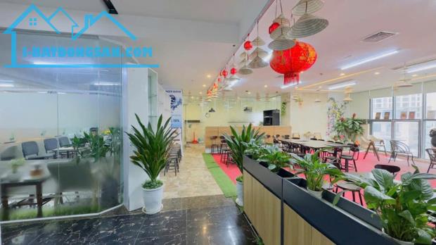 TOÀ NHÀ VĂN PHÒNG VIEW HỒ ĐỀN LỪ - 9 TẦNG - LÔ GÓC - THANG MÁY - DIỆN TÍCH 106M2 - GIÁ 56