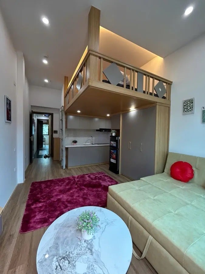 Bán chung cư mini phố Thái Hà, Đống Đa, 46m2 x 6 tầng, thang máy, 9pn, dễ cho thuê, 13,9 tỷ