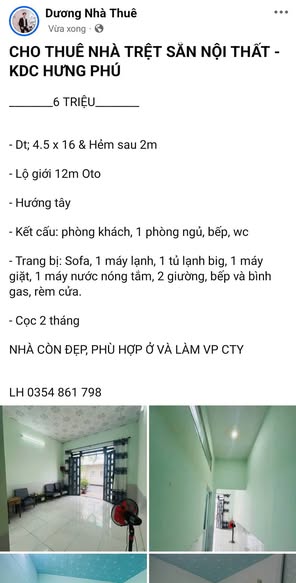 Khu dân cư Hưng Phú